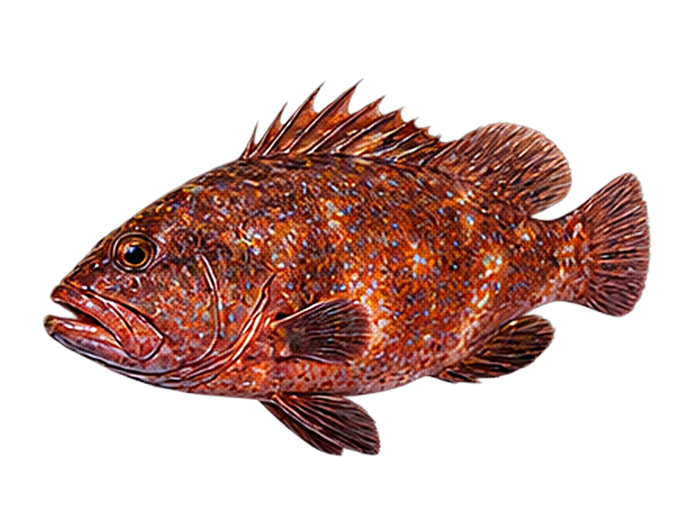 Six vieilles rouges off the north reef